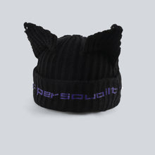 Load image into Gallery viewer, Hip-hop Knitted Cat Ears Beannie
