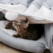 Load image into Gallery viewer, Playful Meow - 3-in-1 Long Curvy Tunnel with Bed &amp; Mat- Review
