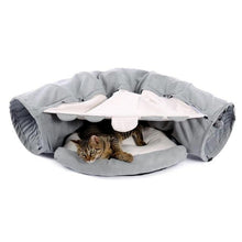 Load image into Gallery viewer, Playful Meow - 3-in-1 Long Curvy Tunnel with Bed &amp; Mat- Review
