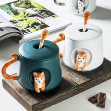 Load image into Gallery viewer, Playful Meow - 3D British Shorthair Ceramic Mug- Review
