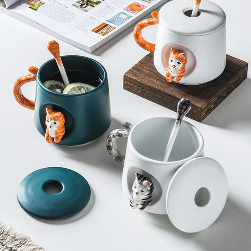 Playful Meow - 3D British Shorthair Ceramic Mug- Review