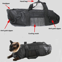 Load image into Gallery viewer, Playful Meow - Adjustable Pet Grooming Bath Bag- Review
