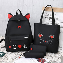 Load image into Gallery viewer, Adorable Cat Ears Bag [4-Piece Set]
