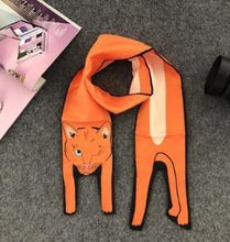 Load image into Gallery viewer, Playful Meow - Adorable Cat Silky Scarf- Review

