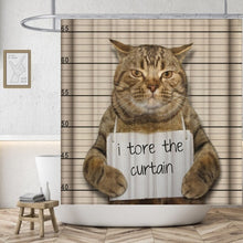 Load image into Gallery viewer, Adventurous Cats Shower Curtain
