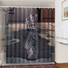 Load image into Gallery viewer, Adventurous Cats Shower Curtain

