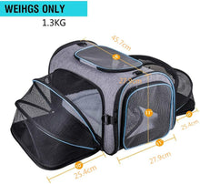 Load image into Gallery viewer, Playful Meow - Airline Approved Expandable Pet Carrier- Review
