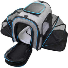 Load image into Gallery viewer, Playful Meow - Airline Approved Expandable Pet Carrier- Review
