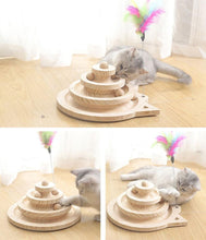 Load image into Gallery viewer, Playful Meow - All Natural Wooden Tower Tracks- Review
