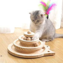 Load image into Gallery viewer, Playful Meow - All Natural Wooden Tower Tracks- Review
