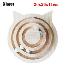 Load image into Gallery viewer, Playful Meow - All Natural Wooden Tower Tracks- Review

