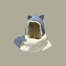 Load image into Gallery viewer, All-in-One Plush Cat Ears Hat [With Hand Warmers]
