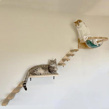 Load image into Gallery viewer, Amusing Wall-Mounted Cat Furniture
