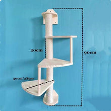 Load image into Gallery viewer, Amusing Wall-Mounted Cat Furniture
