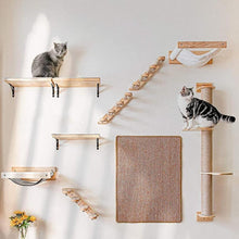 Load image into Gallery viewer, Amusing Wall-Mounted Cat Furniture
