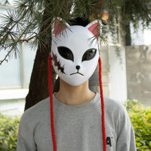 Load image into Gallery viewer, Anime Inspired Cat Mask
