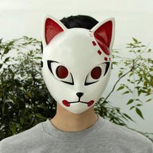 Load image into Gallery viewer, Anime Inspired Cat Mask
