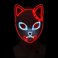 Load image into Gallery viewer, Anime Inspired LED Mask
