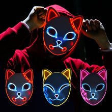 Load image into Gallery viewer, Anime Inspired LED Mask
