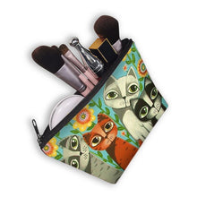 Load image into Gallery viewer, Playful Meow - Artistic 3D Kitten Makeup Organizer- Review
