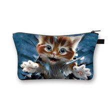 Load image into Gallery viewer, Playful Meow - Artistic 3D Kitten Makeup Organizer- Review
