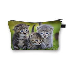 Load image into Gallery viewer, Playful Meow - Artistic 3D Kitten Makeup Organizer- Review
