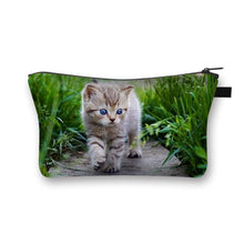 Load image into Gallery viewer, Playful Meow - Artistic 3D Kitten Makeup Organizer- Review
