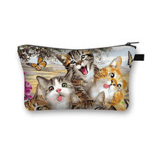 Load image into Gallery viewer, Playful Meow - Artistic 3D Kitten Makeup Organizer- Review
