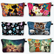 Load image into Gallery viewer, Playful Meow - Artistic 3D Kitten Makeup Organizer- Review
