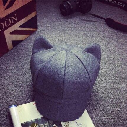 Asuka Cat Ears Beret Cap