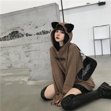 Load image into Gallery viewer, &quot;Bad Kitty&quot; Hoodie
