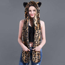 Load image into Gallery viewer, Playful Meow - Big Cat Faux Fur Hat- Review
