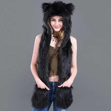Load image into Gallery viewer, Playful Meow - Big Cat Faux Fur Hat- Review

