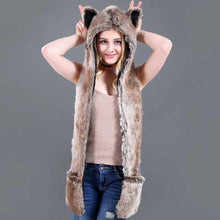 Load image into Gallery viewer, Playful Meow - Big Cat Faux Fur Hat- Review
