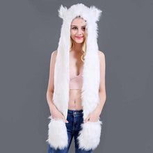 Load image into Gallery viewer, Playful Meow - Big Cat Faux Fur Hat- Review
