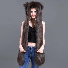 Load image into Gallery viewer, Playful Meow - Big Cat Faux Fur Hat- Review

