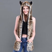 Load image into Gallery viewer, Playful Meow - Big Cat Faux Fur Hat- Review
