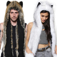Load image into Gallery viewer, Playful Meow - Big Cat Faux Fur Hat- Review
