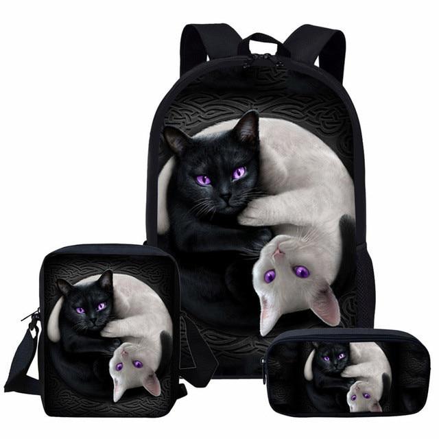 Playful Meow - Black Cat Backpack Set- Review