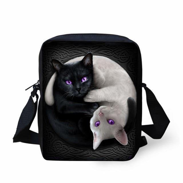 Cuddly™ All Black Luminous Cat Backpack