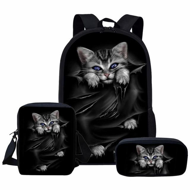 Playful Meow - Black Cat Backpack Set- Review