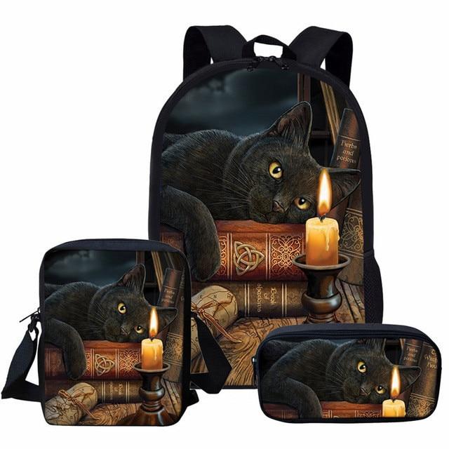 Playful Meow - Black Cat Backpack Set- Review