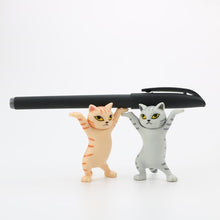 Load image into Gallery viewer, Playful Meow - Black Cat Crew Pen Holder- Review
