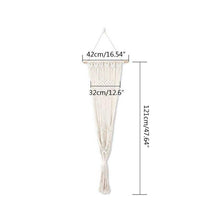 Load image into Gallery viewer, Playful Meow - Boho-Chic Macrame Hammock for Cats- Review
