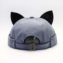 Load image into Gallery viewer, Brimless Docker Cat Ears Hat [Adjustable]
