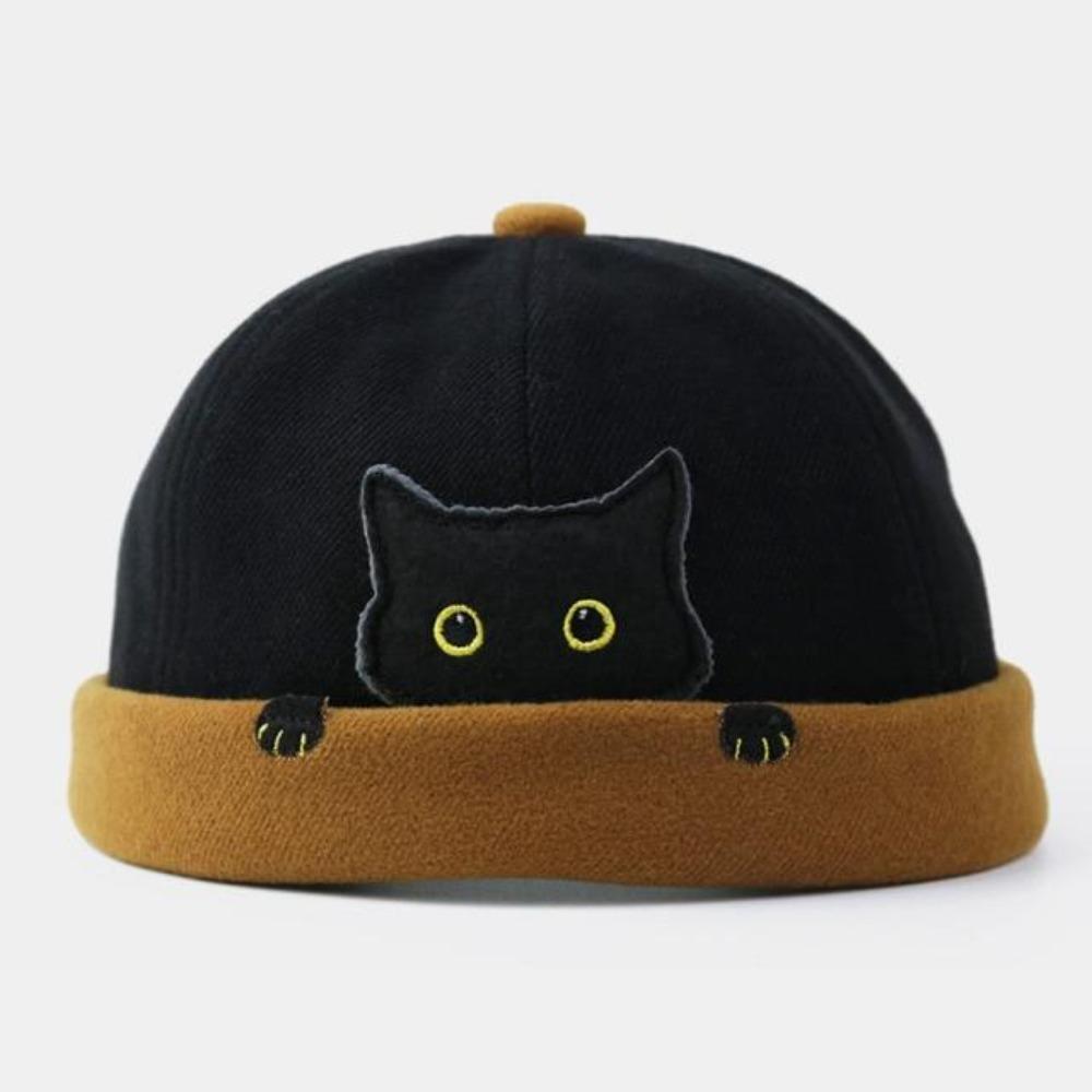Brimless Sneaky Cat Hat [Adjustable]