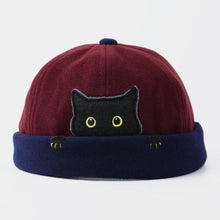 Load image into Gallery viewer, Brimless Sneaky Cat Hat [Adjustable]
