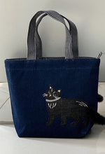 Load image into Gallery viewer, Playful Meow - Canvas Fluffy Cat Tail Tote Bag- Review

