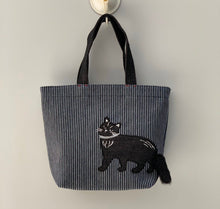 Load image into Gallery viewer, Playful Meow - Canvas Fluffy Cat Tail Tote Bag- Review
