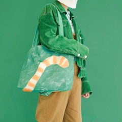 Playful Meow - Cartoon Cat Canvas Bag- Review